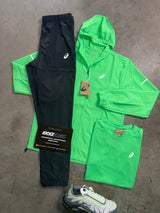 Asics 3 Piece Core Windrunner Ghost Green Tracksuit