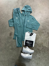 Under Armour 3 Piece Storm Light Foggy Teal Tracksuit