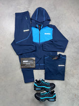 Monterrain Defence Woven Azure Blue 3 Piece Tracksuit