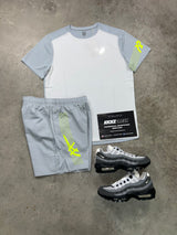 Asics Icon Grey Neon White Mens Set