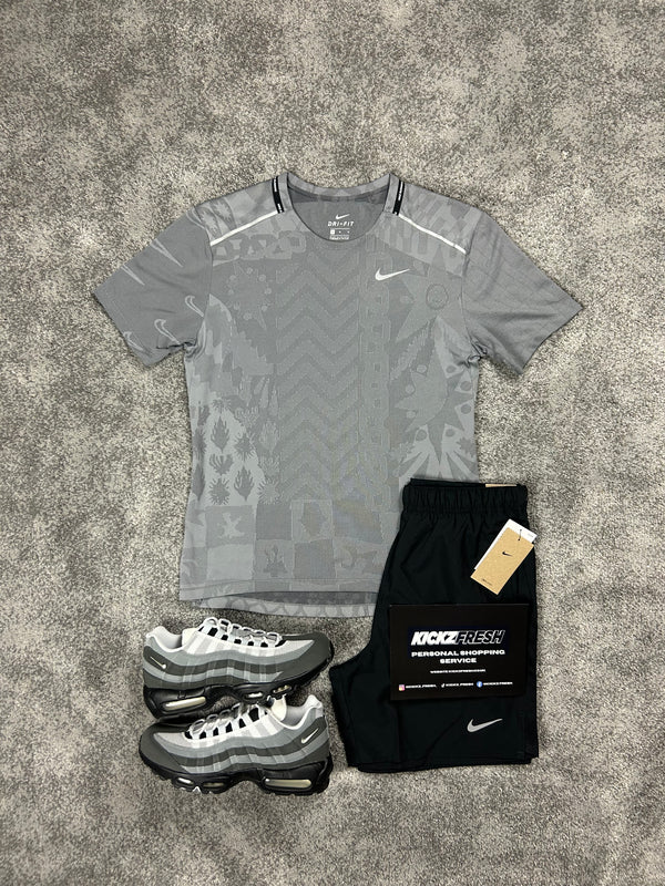 Nike Miler Tokyo Grey Mens Set