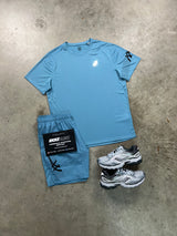 Asics Icon Saba Blue Mens Set