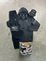 Asics Icon Black Reflect Windrunner Tracksuit