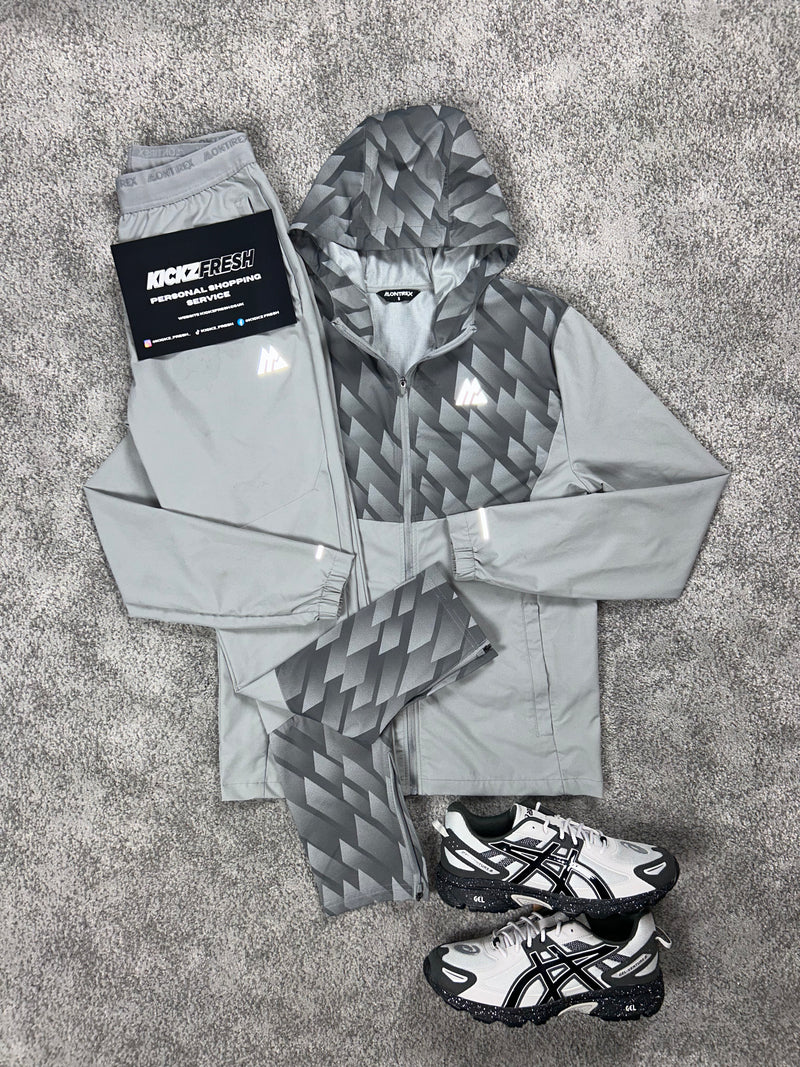 Montirex Charge Windrunner Grid Grey Tracksuit