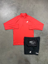 Asics Coral Reef Half Zip Mens Set