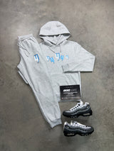 Yelir World Grey Baby Blue Tracksuit