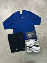 Asics Seamless Long Sleeve Midnight Navy Mens Set