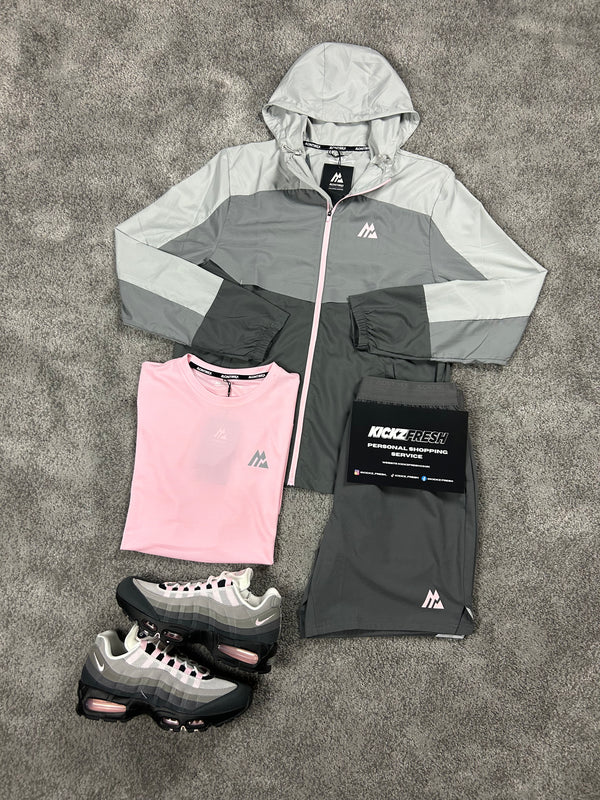 Montriex 3 Piece Windrunner Breeze Pink Foam Mens Set