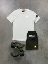 Asics Icon Core Cream Khaki Mens Set