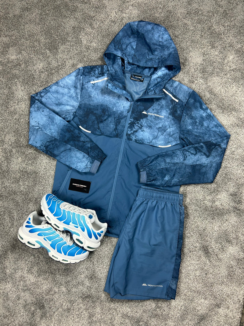 Monterrain Glacial Blue Windrunner Men’s Set