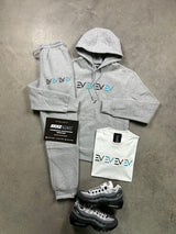 Envi Digital Marl Grey 3 Piece Tracksuit