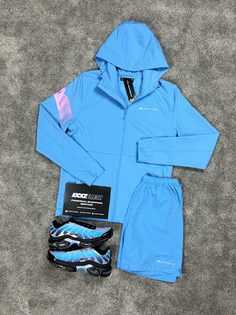Monterrain Woven Sky Blue Men’s Set