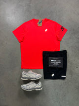 Asics Icon Flash Red Black Mens Set