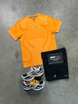 Asics Seamless Orange Core Black Mens Set