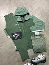 Trailberg Triathlon Khaki Green 3 Piece Tracksuit