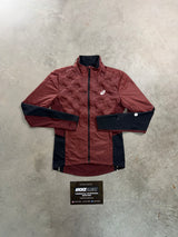 Asics Road Padded Burgandy Jacket
