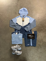 Nike 3 Piece Windrunner Obsidian Aluminium Mens Set