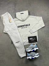 Essentials Fear Of God Light Oat meal Tracksuit
