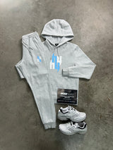YELIR World Reverse Y Grey Ice blue Tracksuit