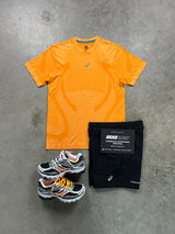 Asics Seamless Orange Core Black Mens Set
