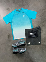 Asics Fade Aqua Blue Mens Set