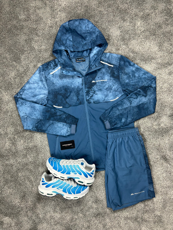 Monterrain Glacial Blue Windrunner Men’s Set