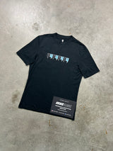 YELIR World Black Ice Blue Eight Y Tee Shirt