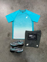 Asics Fade Aqua Blue Mens Set