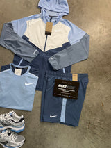 Nike 3 Piece Windrunner Obsidian Aluminium Mens Set