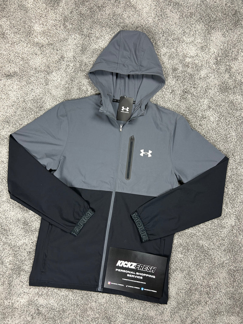 Under Armour Vanish Grey Black Jacket