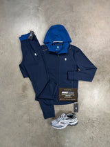 YELIR World performance Navy Royal Blue Tracksuit