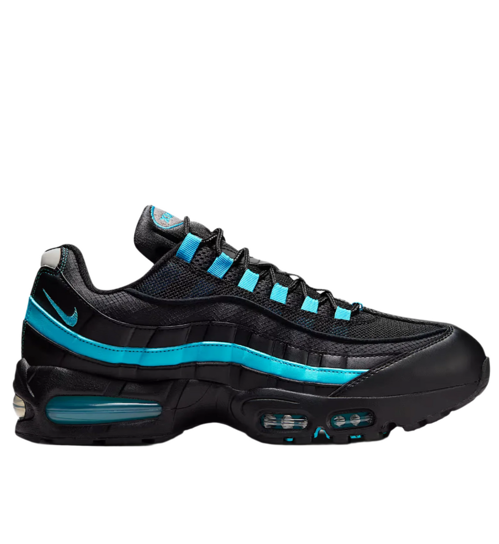 Nike Air Max 95 Black Laser Blue – Kickzfresh Nike Air Max 95 Black Laser Blue – Kickzfresh