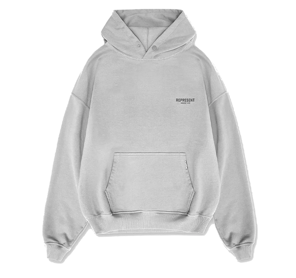 Represent Owners Club Hoodie- Ash Grey