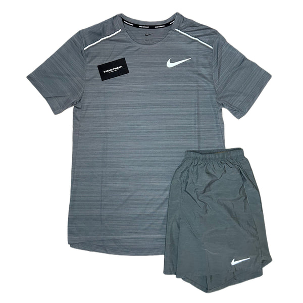 Nike Miler Og Grey Mens Set