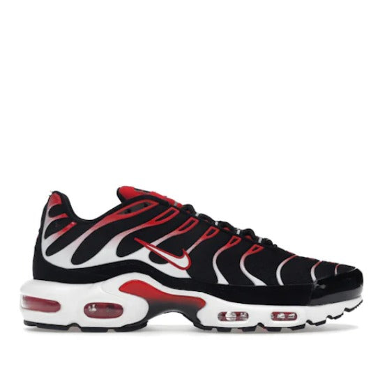 NIKE AIR MAX PLUS TN BLACK UNIVERSITY RED